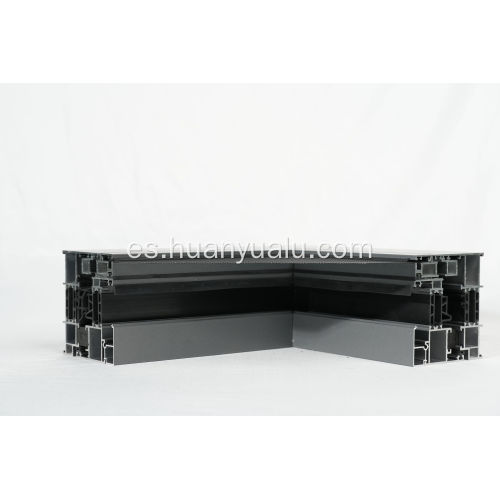 Perfiles de puerta corredera de aleación de aluminio personalizados